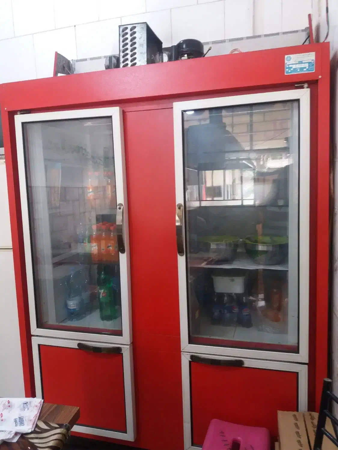 فروش یخچال ویترینی|یخچال و فریزر|گنبد کاووس, |دیوار