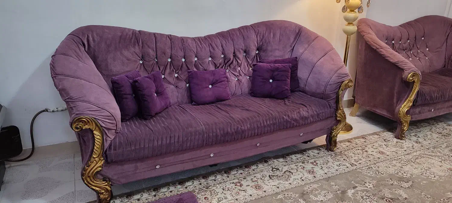 مبل سالم بدون شکستگی|مبلمان خانگی و میز عسلی|قرچک, شهرک طلائیه|دیوار