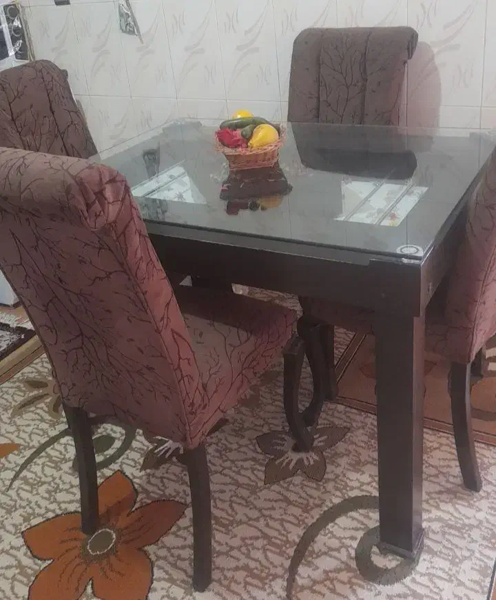 میز نهار خوری|میز و صندلی غذاخوری|کوهدشت, |دیوار