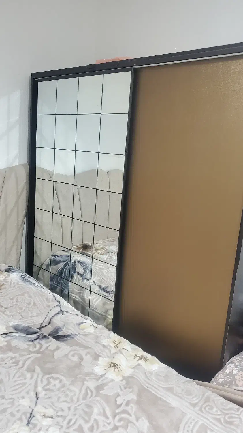 کمد mdf سالم بدون ایراد ابعاد ۱۸۰ ×۱۶۰|جاکفشی، کمد، دراور|خوی, |دیوار