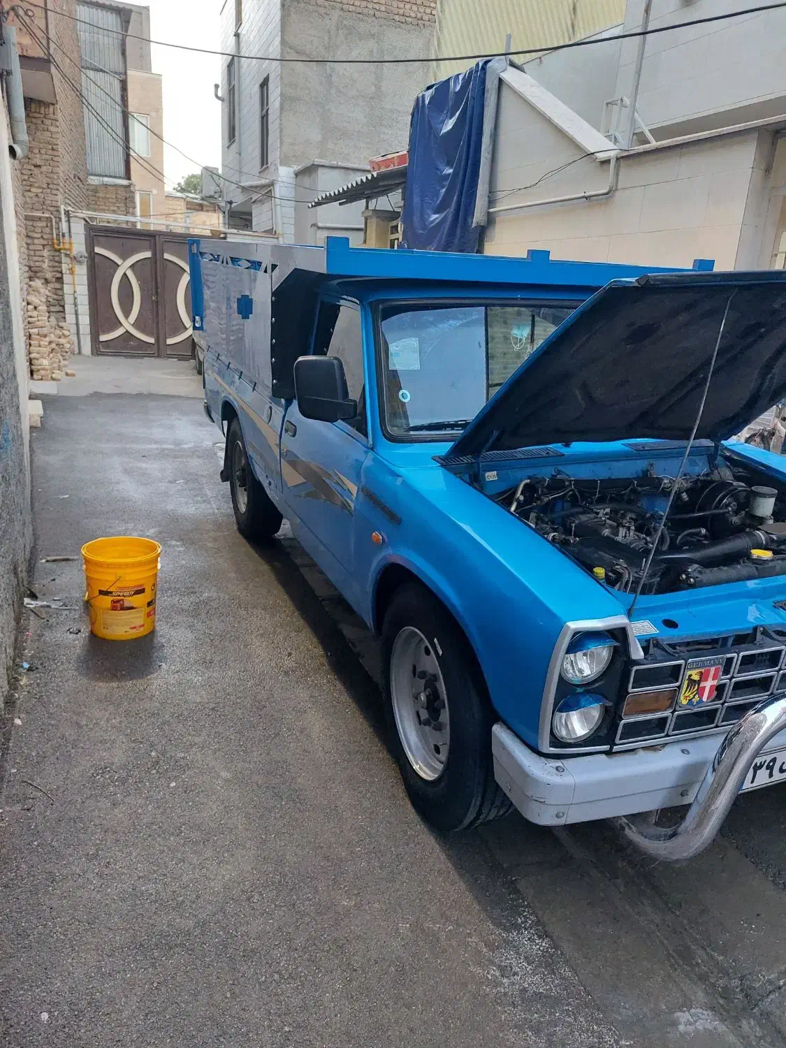 نیسان وانت دوگانه سوز دستی|خودرو سواری و وانت|قزوین, |دیوار