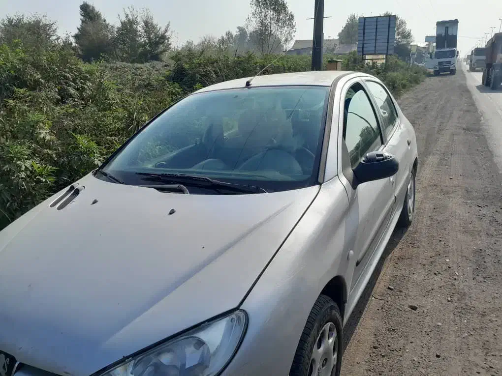 ۲۰۶ مدل ۸۳ کامل بی رنگ|خودرو سواری و وانت|رشت, لاکانی|دیوار