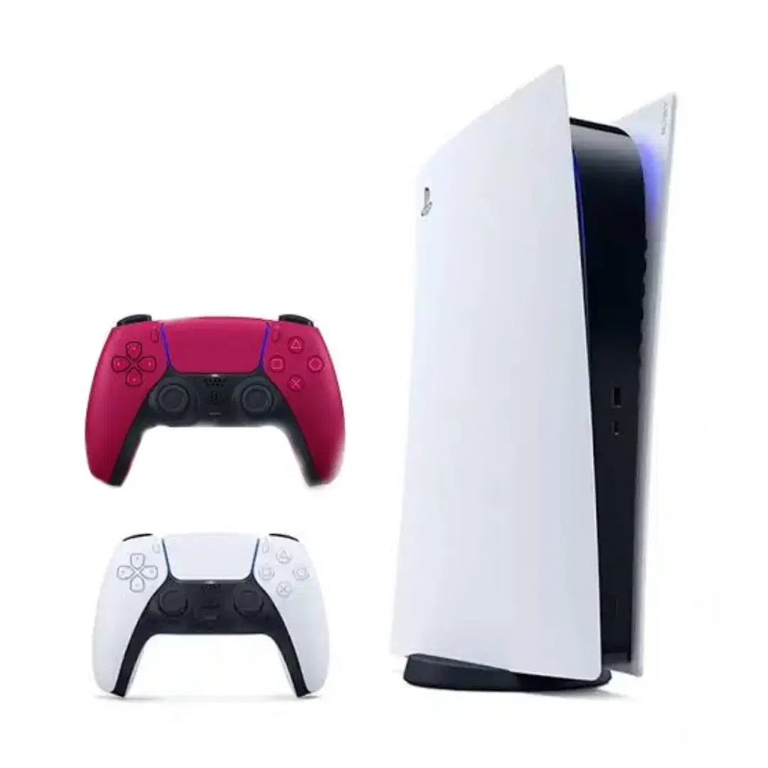 PS5 فت با دو دسته کاور دار ، زیر قیمت بازار|کنسول، بازی ویدئویی و آنلاین|جم, |دیوار