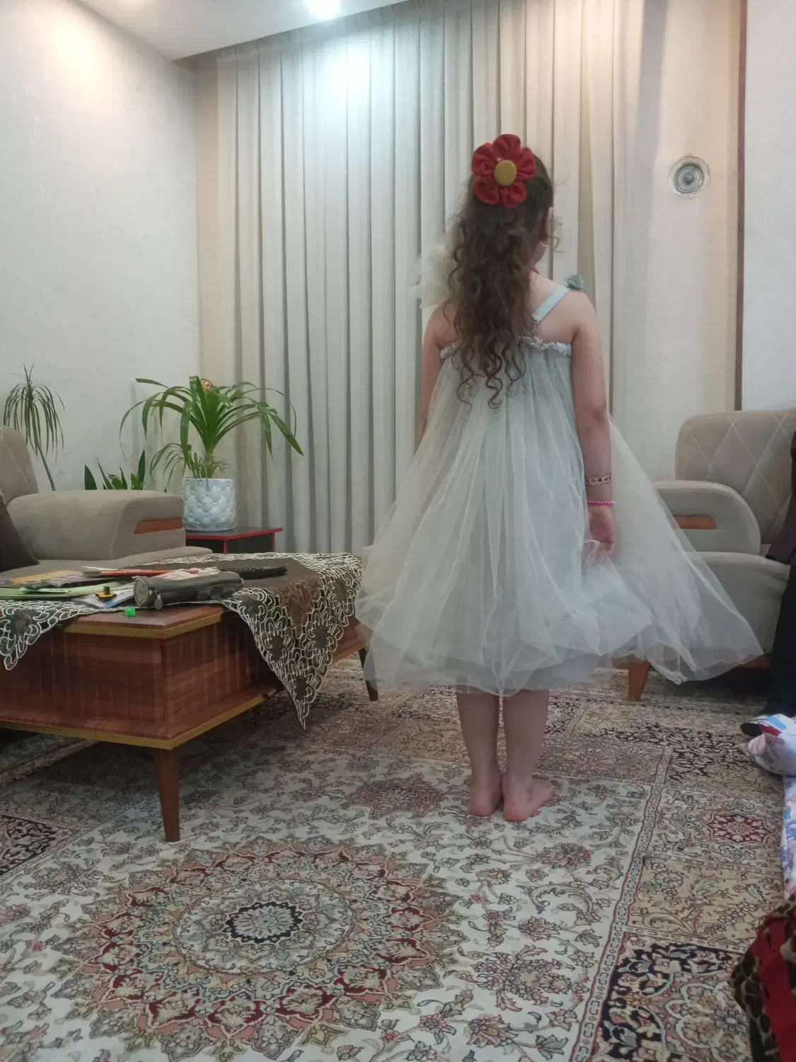 پیراهن عروس دخترانه|کفش و لباس بچه|لاهیجان, گلستان|دیوار