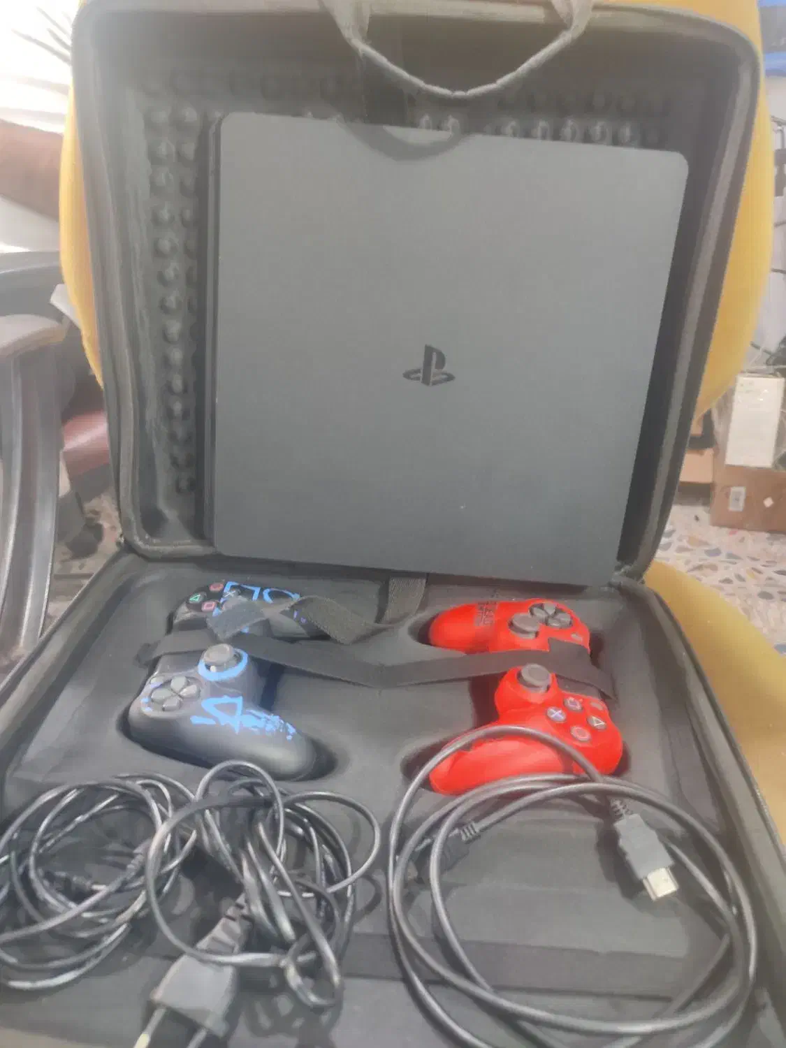 ps4 slim 1ترابابت فول بازی  دودسته|کنسول، بازی ویدئویی و آنلاین|سمنان, |دیوار