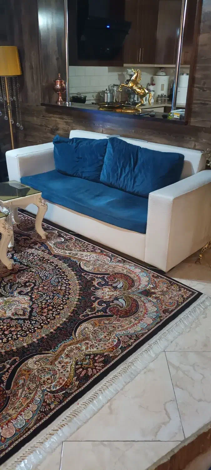 ست مبل راحتی با جلو مبلی|مبلمان خانگی و میز عسلی|قزوین, |دیوار