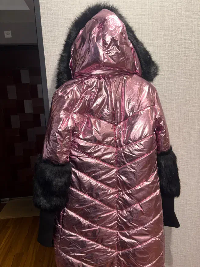 کاپشن دخترانه صورتی آینه ای|لباس|پردیس, فاز ۲|دیوار