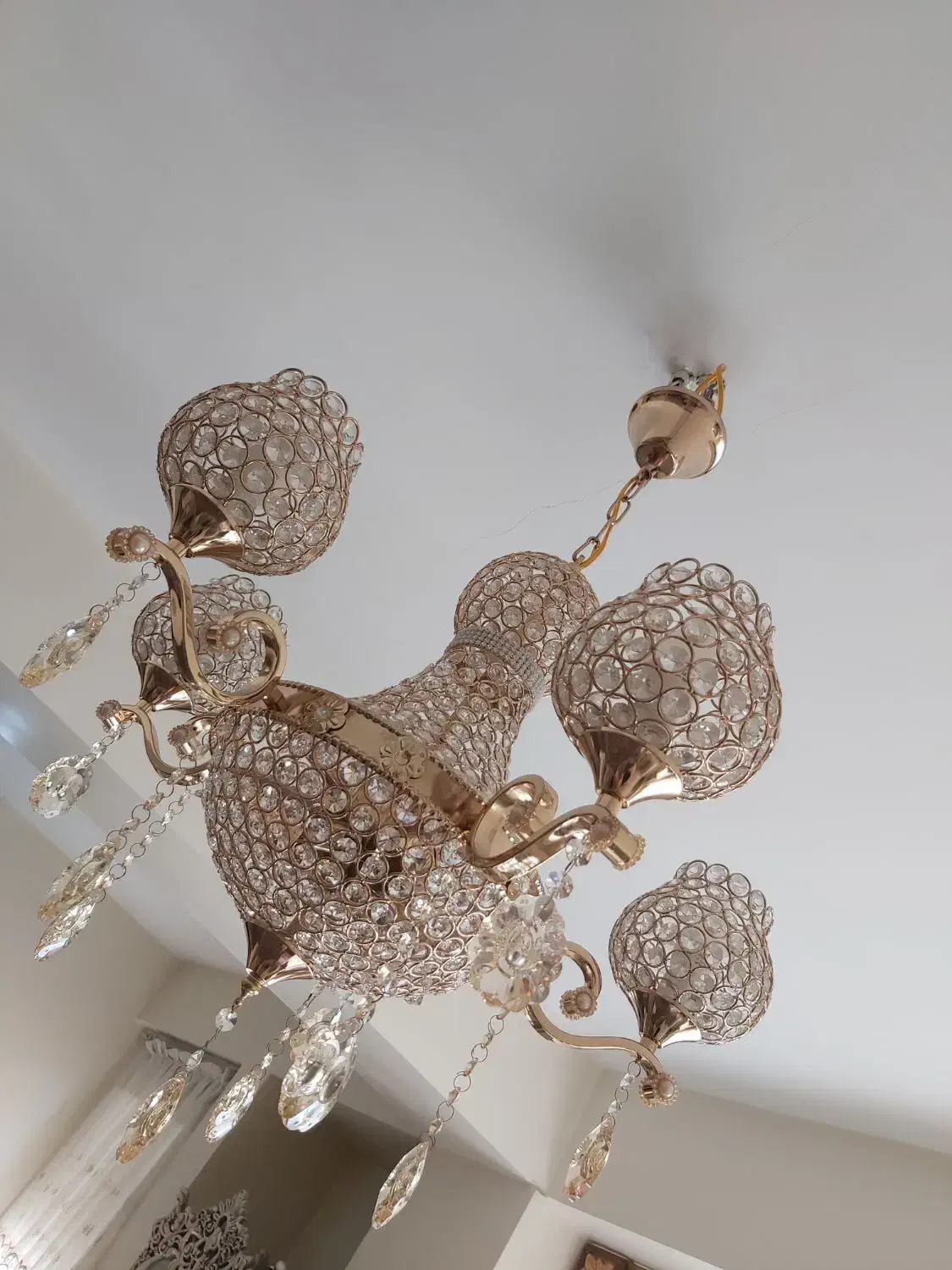 لوستر|لوستر و چراغ آویز|تبریز, |دیوار