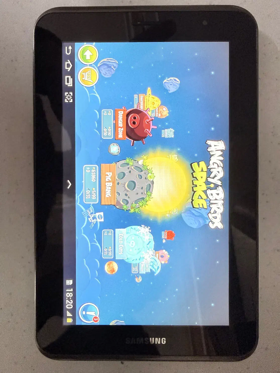 تبلت سامسونگ‌۷اینچ|تبلت|شاهین‌شهر, خانه کارگر|دیوار