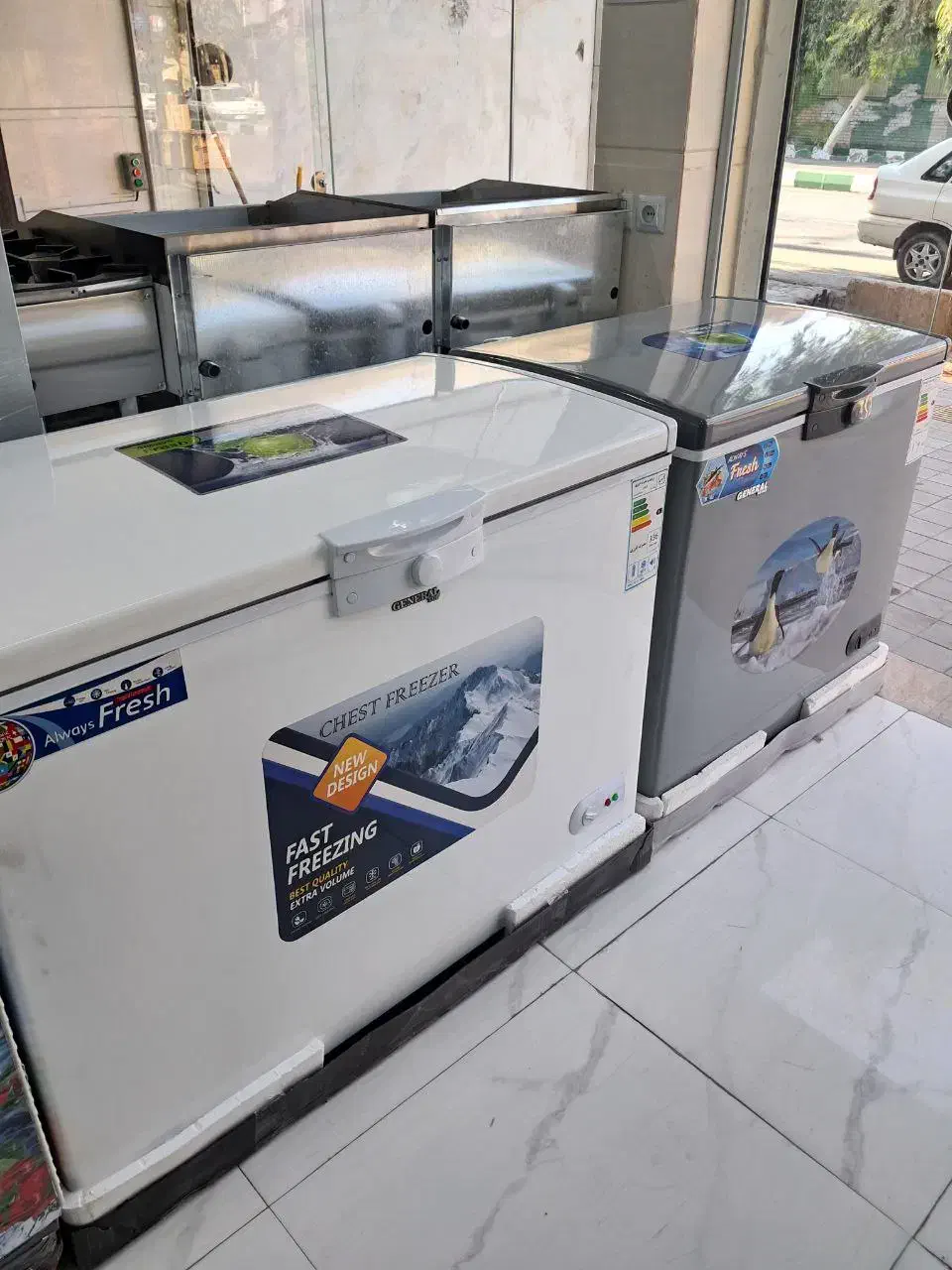 فریزر صندوقی خوابیده|فروشگاه و مغازه|قم, نیروگاه|دیوار