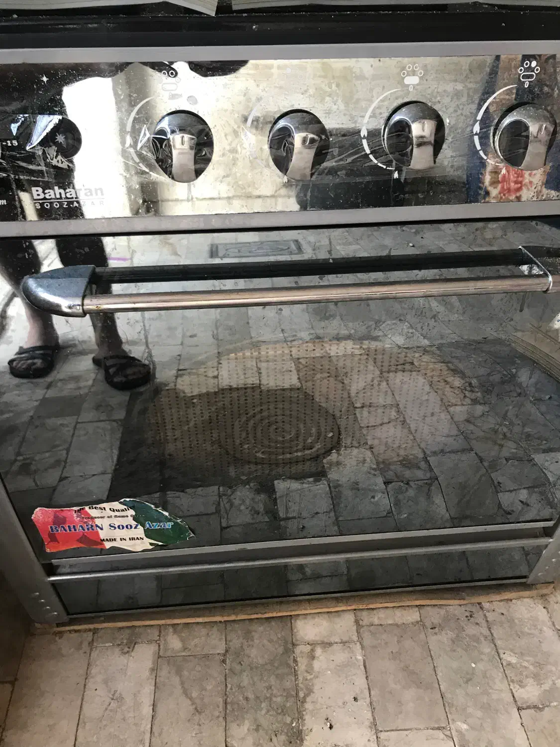 گاز بهاران در حد نو|اجاق گاز و لوازم برقی پخت‌وپز|مشهد, ایمان|دیوار