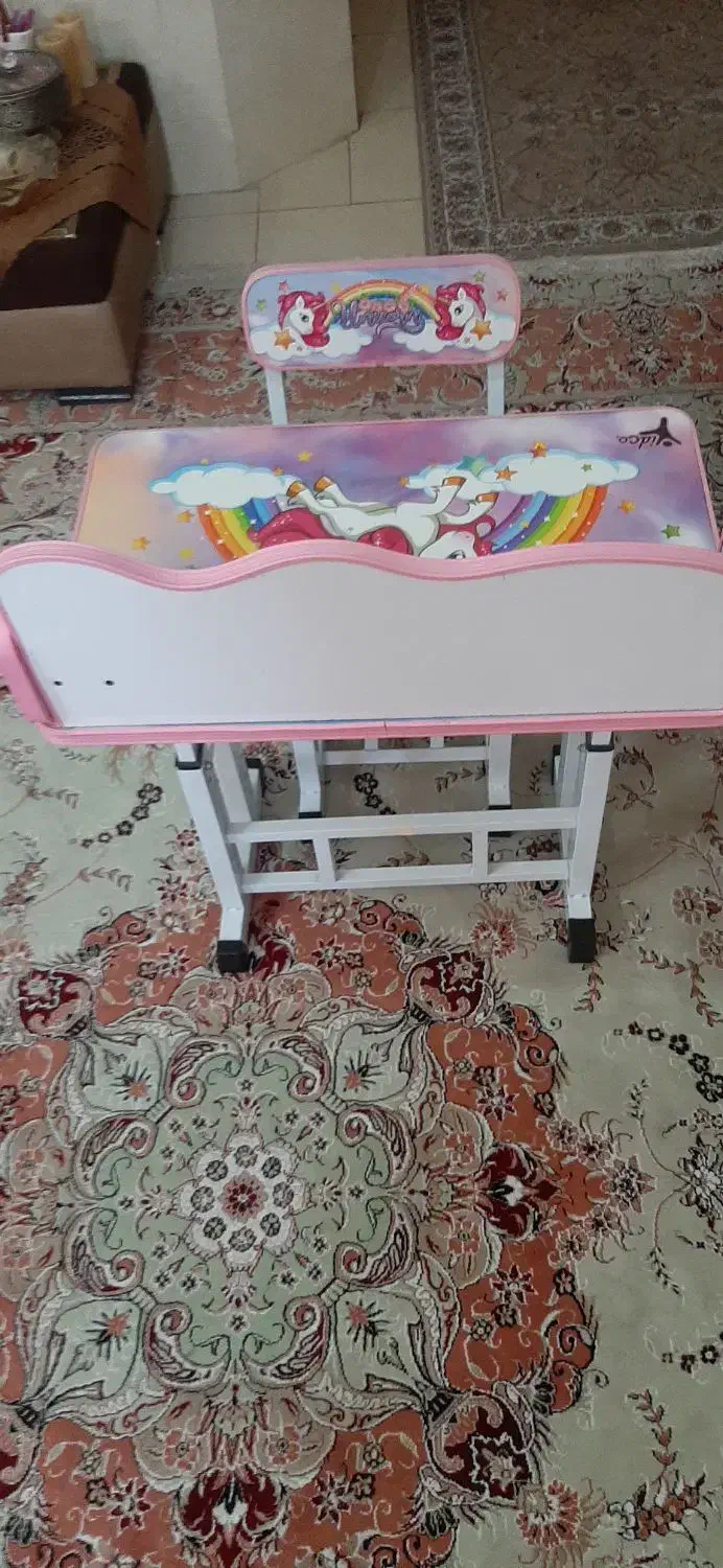 میزوصندلی تحریر کودکانه در شهرضا|میز تحریر و کامپیوتر|شهرضا, |دیوار