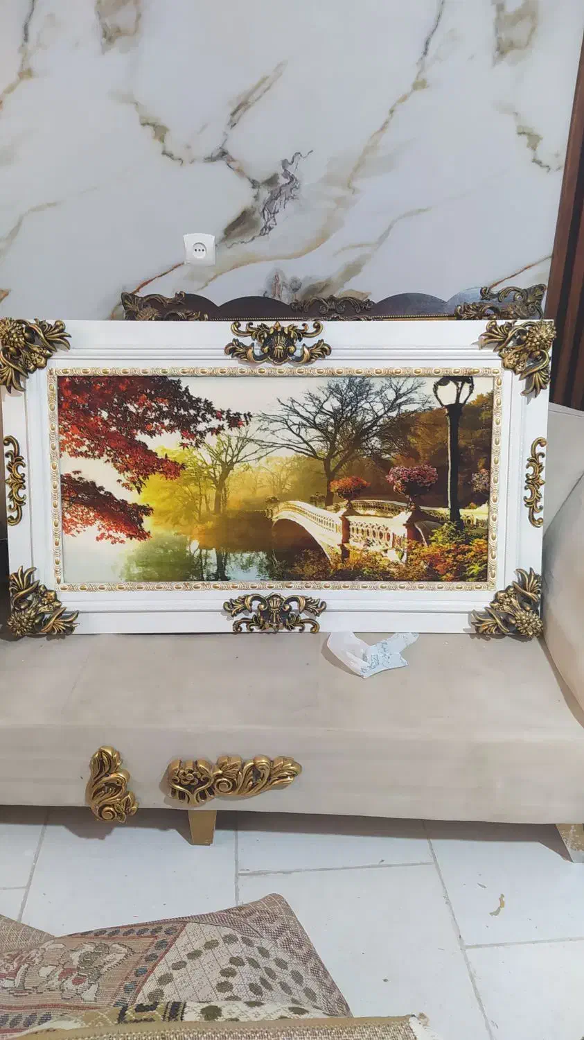 تابلو فرش ( دو عدد )|تابلو فرش|رباط‌کریم, مسکن مهر آبشناسان|دیوار