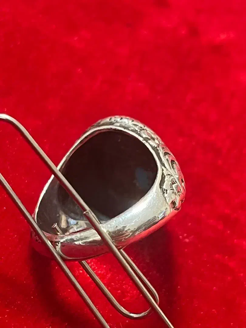 انگشتر عقیق نقره ترک|جواهرات|رشت, لاکانی|دیوار