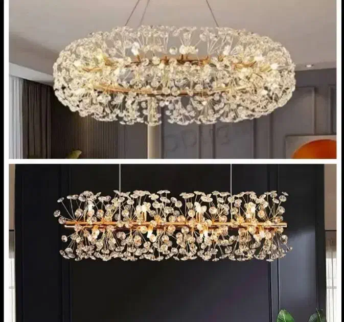 لوستر وچراغ نوری های ترند سال|لوستر و چراغ آویز|مشهد, آبکوه|دیوار