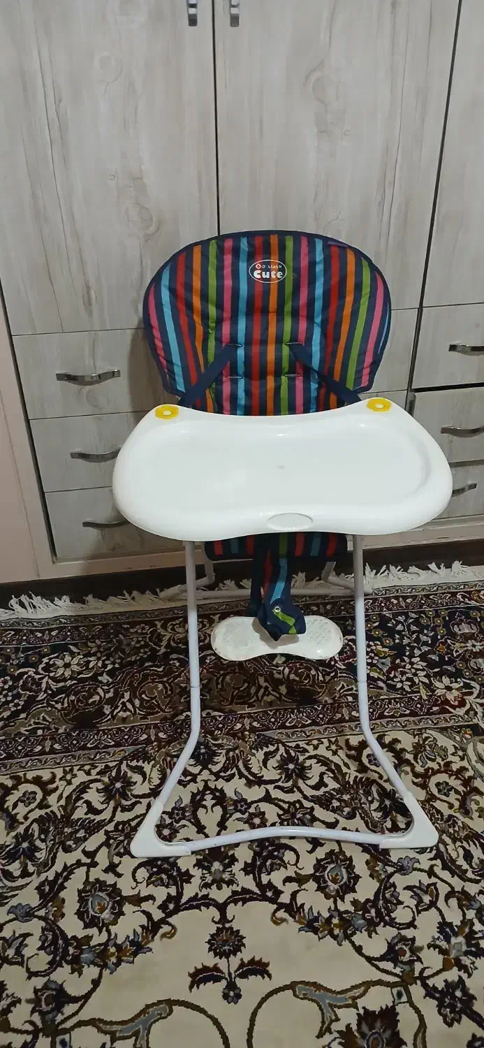 صندلی غذا خوری کودک با کالسکه و کریر|میز و صندلی غذاخوری|کهریزک, |دیوار