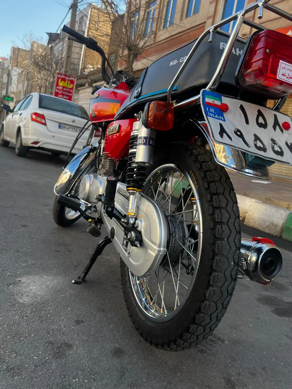 موتور هندا۱۲۵ ۱۴۰۴|موتورسیکلت|قرچک, زیبا شهر|دیوار