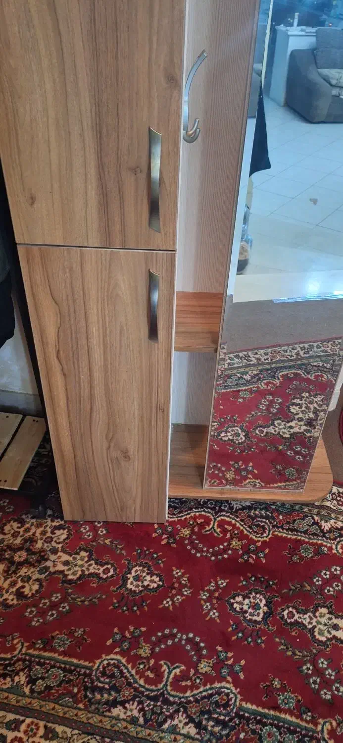 جا کفشی اینه دار  ام دی اف|جاکفشی، کمد، دراور|شیراز, کوی وحدت|دیوار