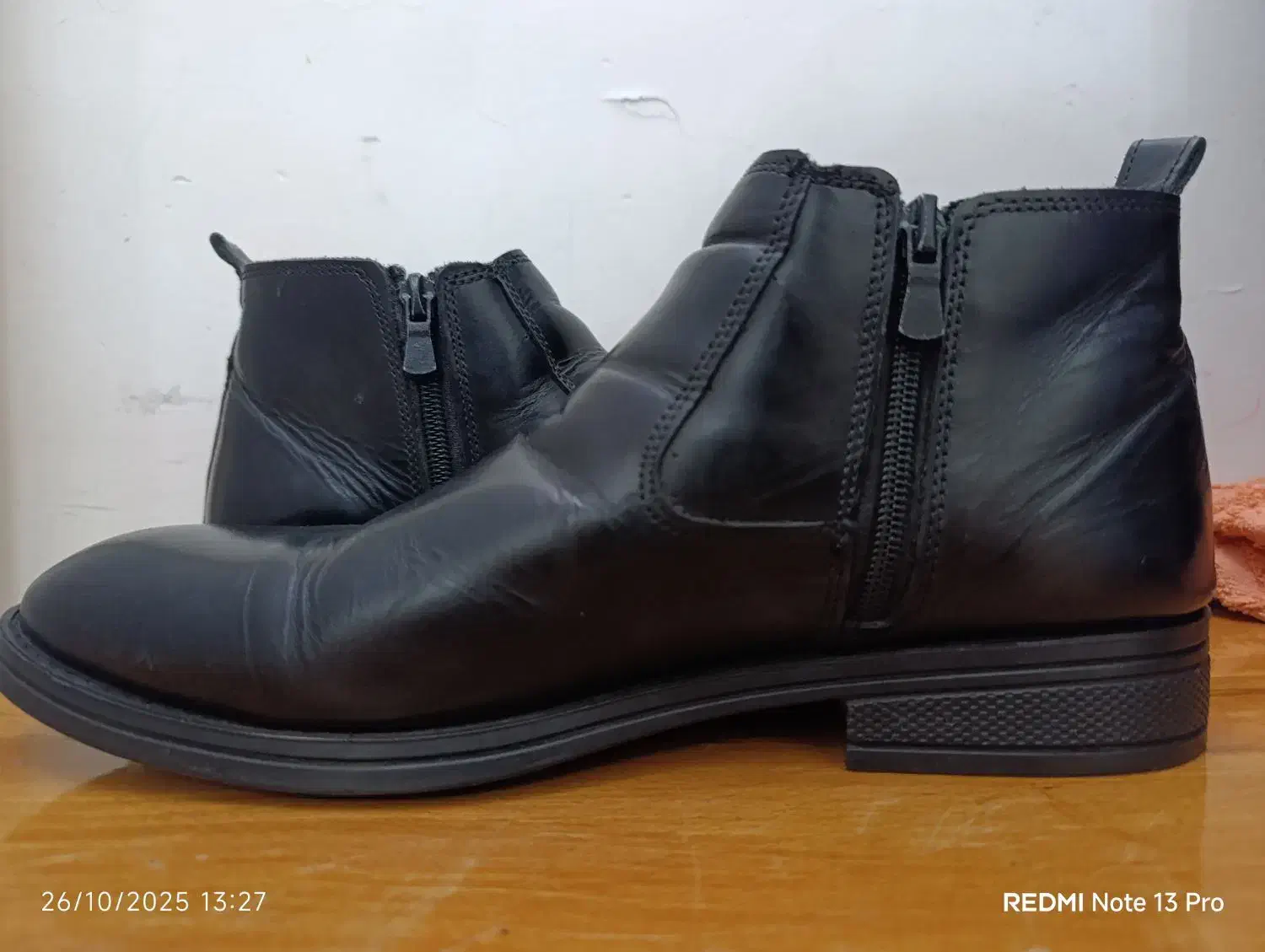 نیم بوت چرم|کیف، کفش، کمربند|سوسنگرد, |دیوار