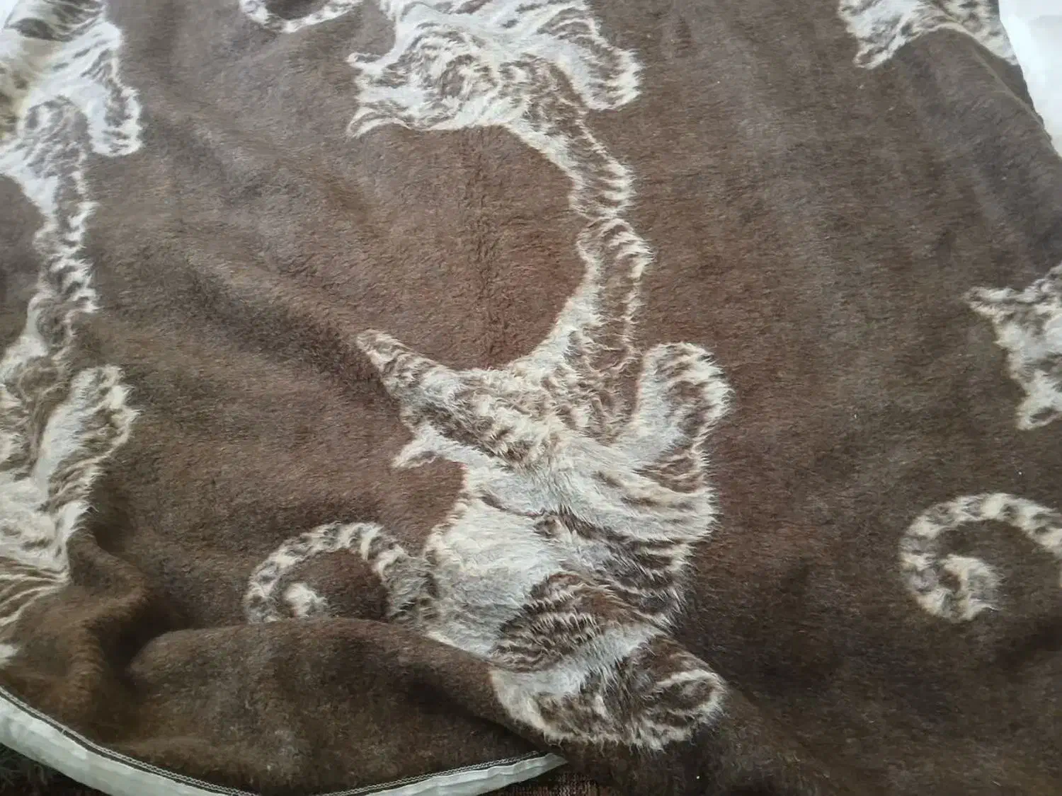 پتو پلنگی|رختخواب، بالش، پتو|مشهد, جانباز|دیوار