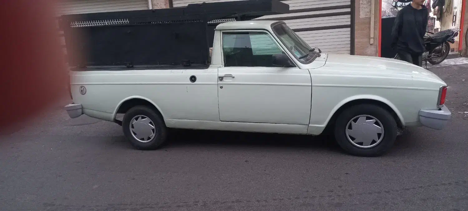 پیکان وانت سفید مدل ۹۰دوگانه کارخانه|خودرو سواری و وانت|صومعه‌سرا, |دیوار