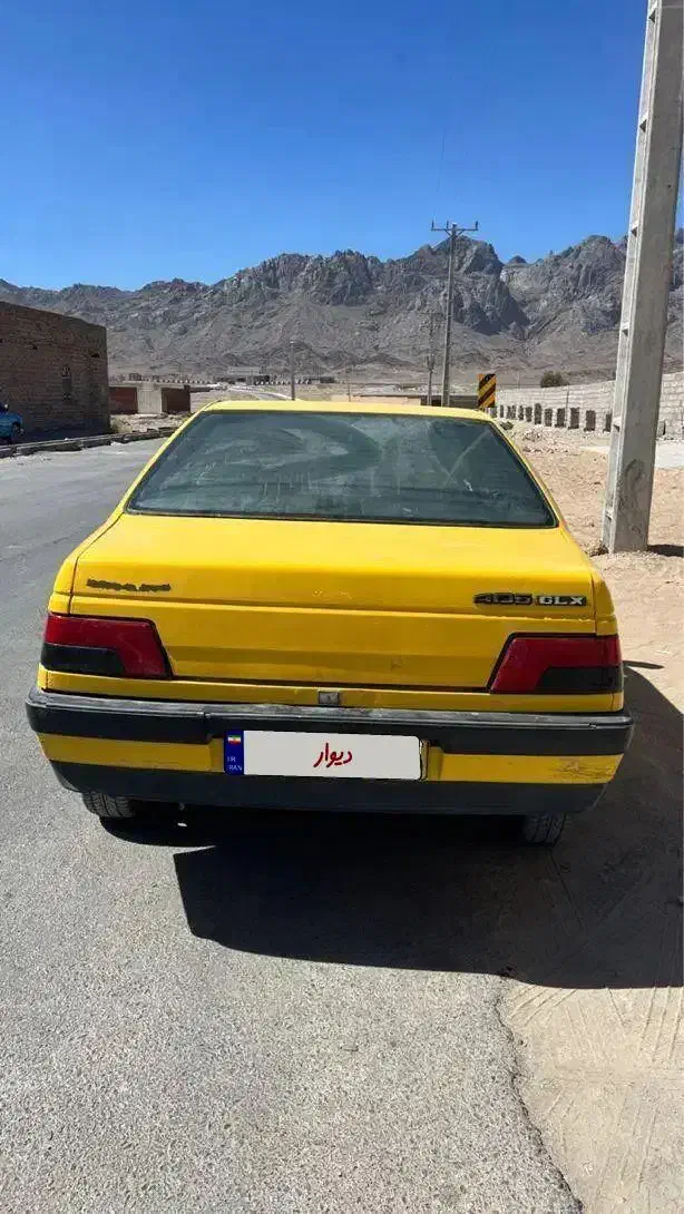 پژو زرد بیرون شهری دو گانه|خودرو سواری و وانت|خاش, |دیوار