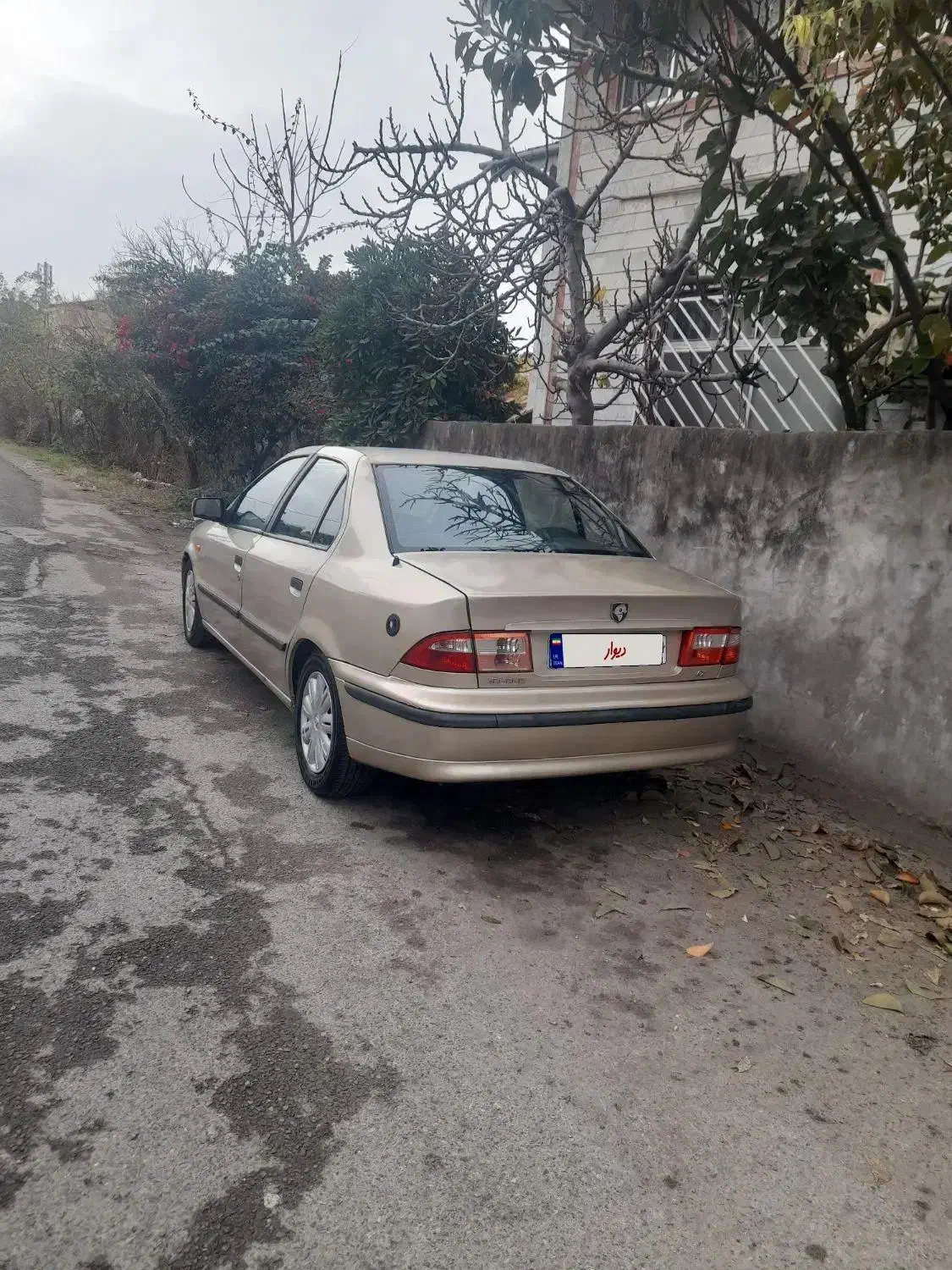 سمند بژ متالیک|خودرو سواری و وانت|خرم‌آباد (تنکابن), |دیوار