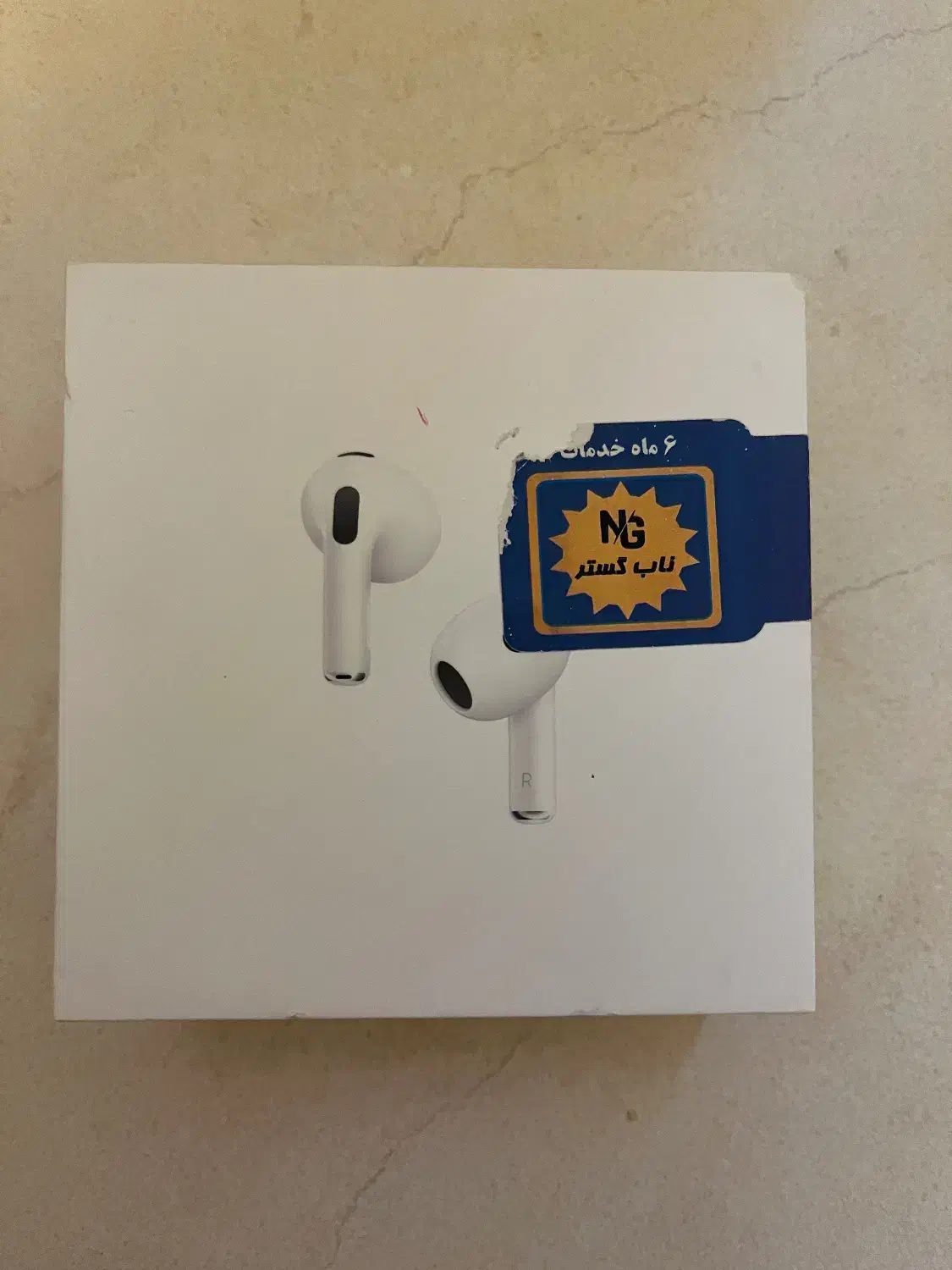 ایرپاد 3 اورجینال آیفون با جعبه|لوازم جانبی موبایل و تبلت|کرج, فاز ۳ گوهردشت|دیوار