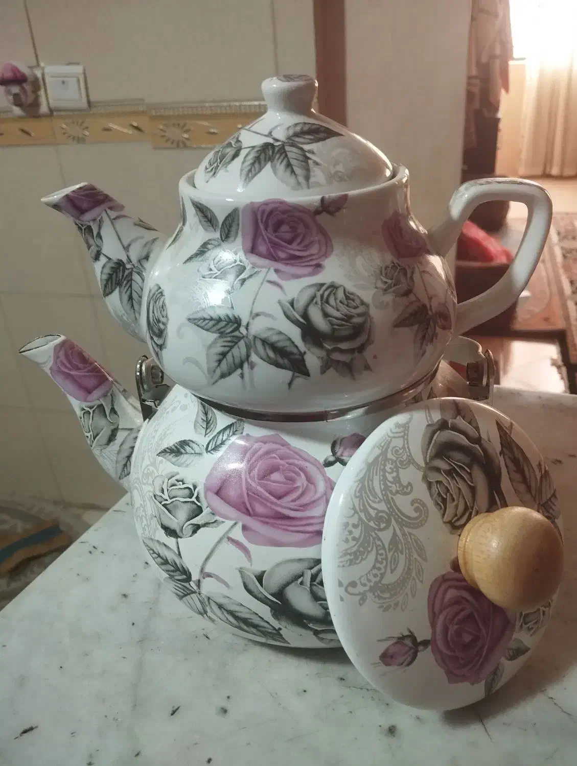 باسلام|قوری، کتری، قهوه‌ساز دستی|کرج, حسین‌آباد|دیوار