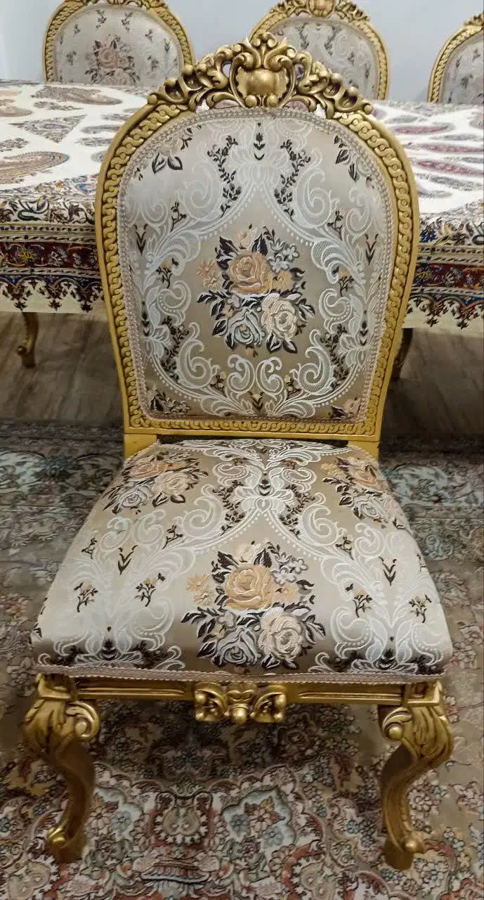 میز نهار خوری سلطنتی|میز و صندلی غذاخوری|قم, زنبیل آباد|دیوار