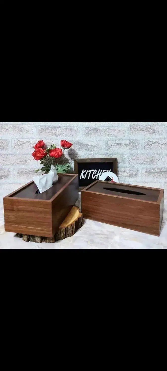 جا دستمالی چوبی|ظروف سرو و پذیرایی|اسلامشهر, شهرک قائمیه|دیوار