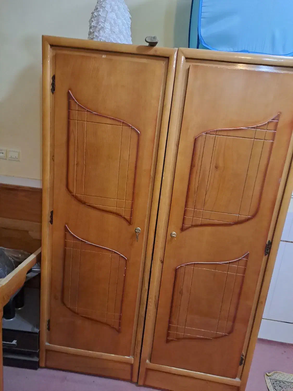 دوعدد کمد دیواری تمیز همراه یک کمد کودک|جاکفشی، کمد، دراور|مبارکه, |دیوار