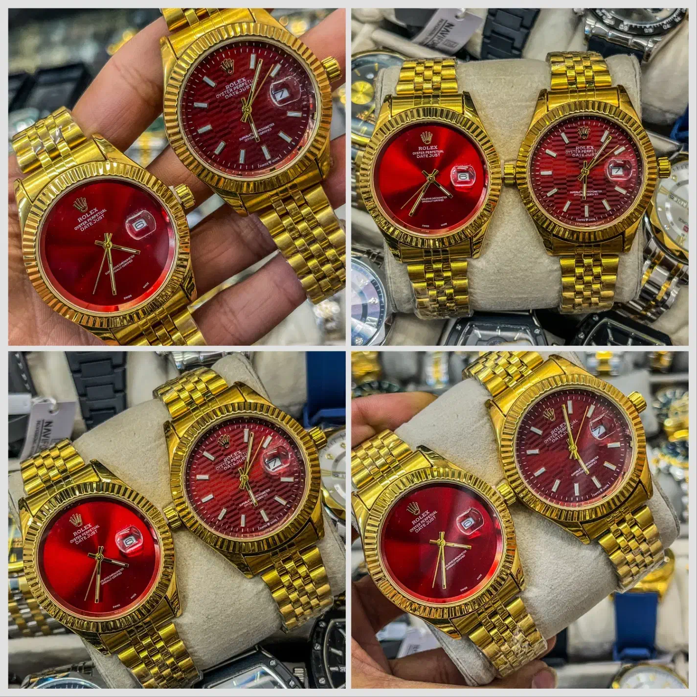 ساعت مچی مردانه رولکس/شیشه ذره بینی طرح جدید|ساعت|مشهد, گاز|دیوار