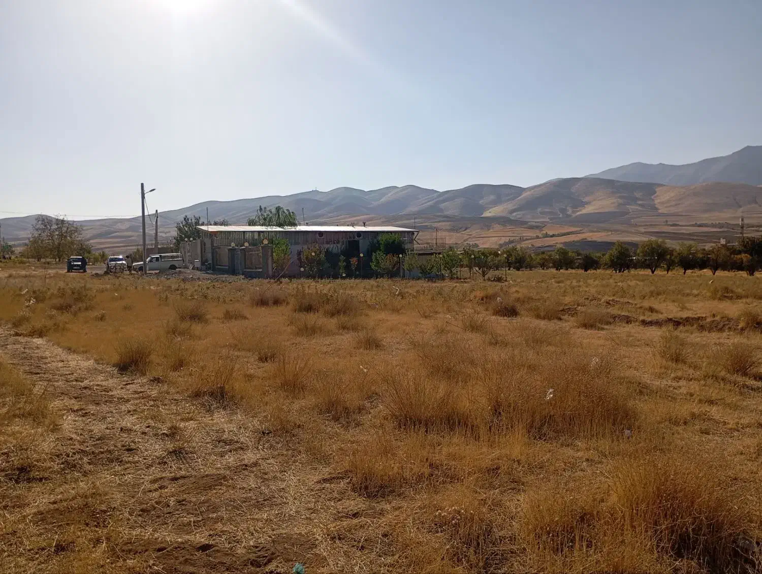 زمین در روستای زیبای تاج آبادسفلی|فروش زمین و ملک کلنگی|بهار, |دیوار