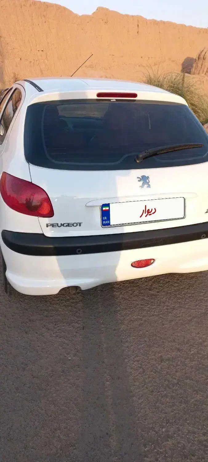 206 تیپ ۳ مدل ۹۶|خودرو سواری و وانت|کاشان, امیرکبیر|دیوار