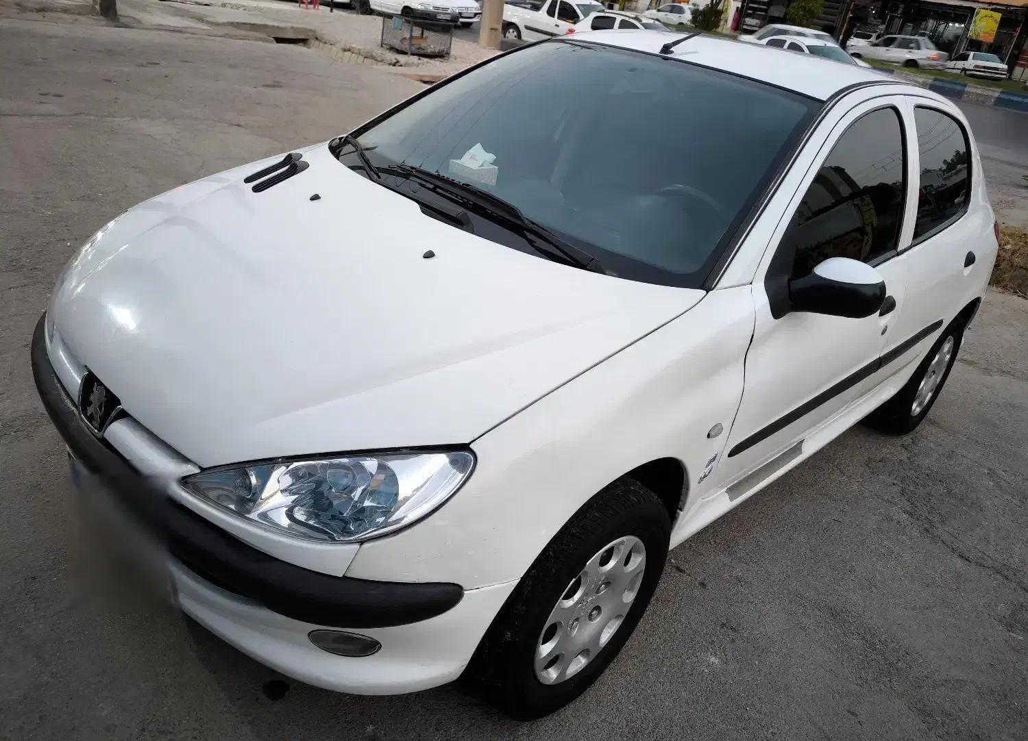 پژو 206 تیپ 2 مدل 89 سفید|خودرو سواری و وانت|دوگنبدان, |دیوار