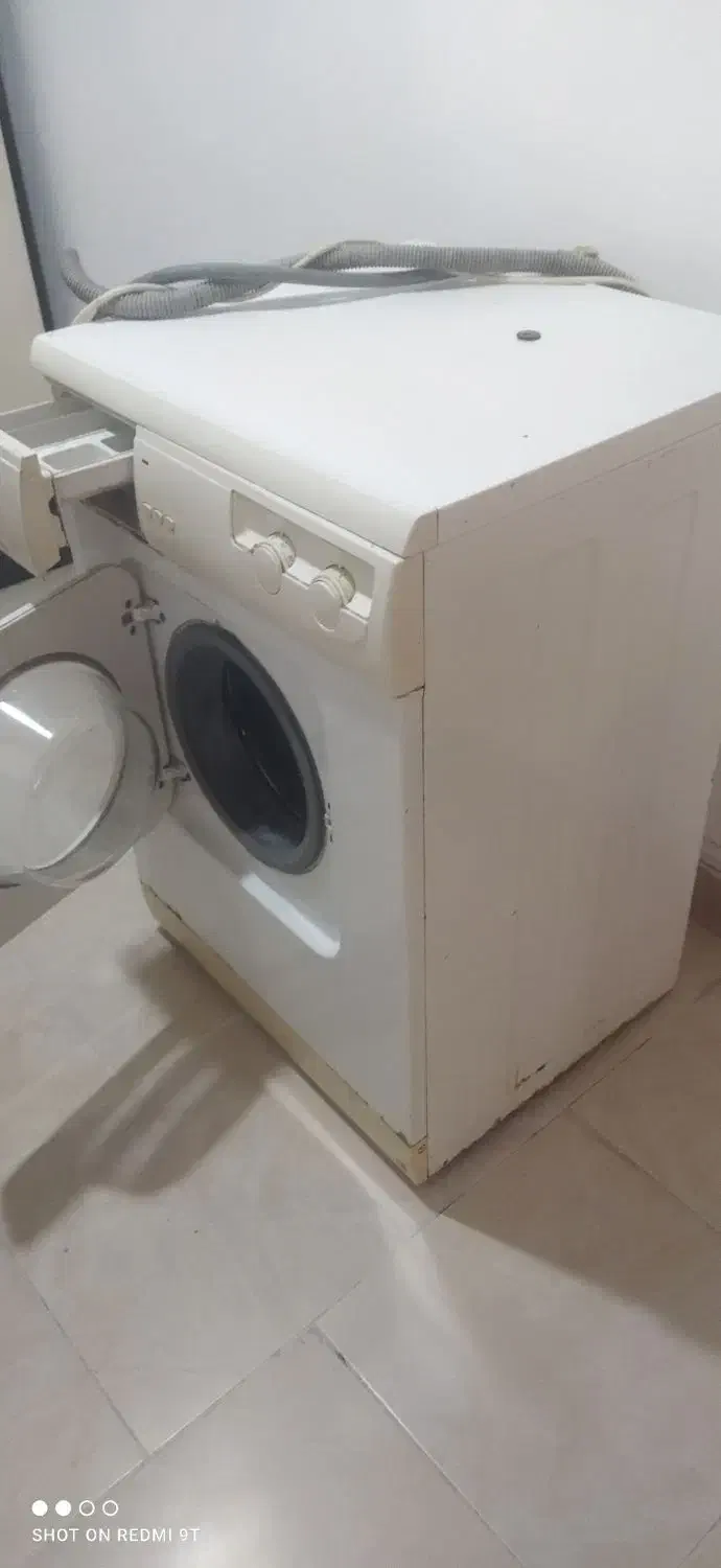 فروش ماشین لباسشویی آبسال دست دوم|ماشین لباسشویی و خشک‌کن لباس|آمل, |دیوار