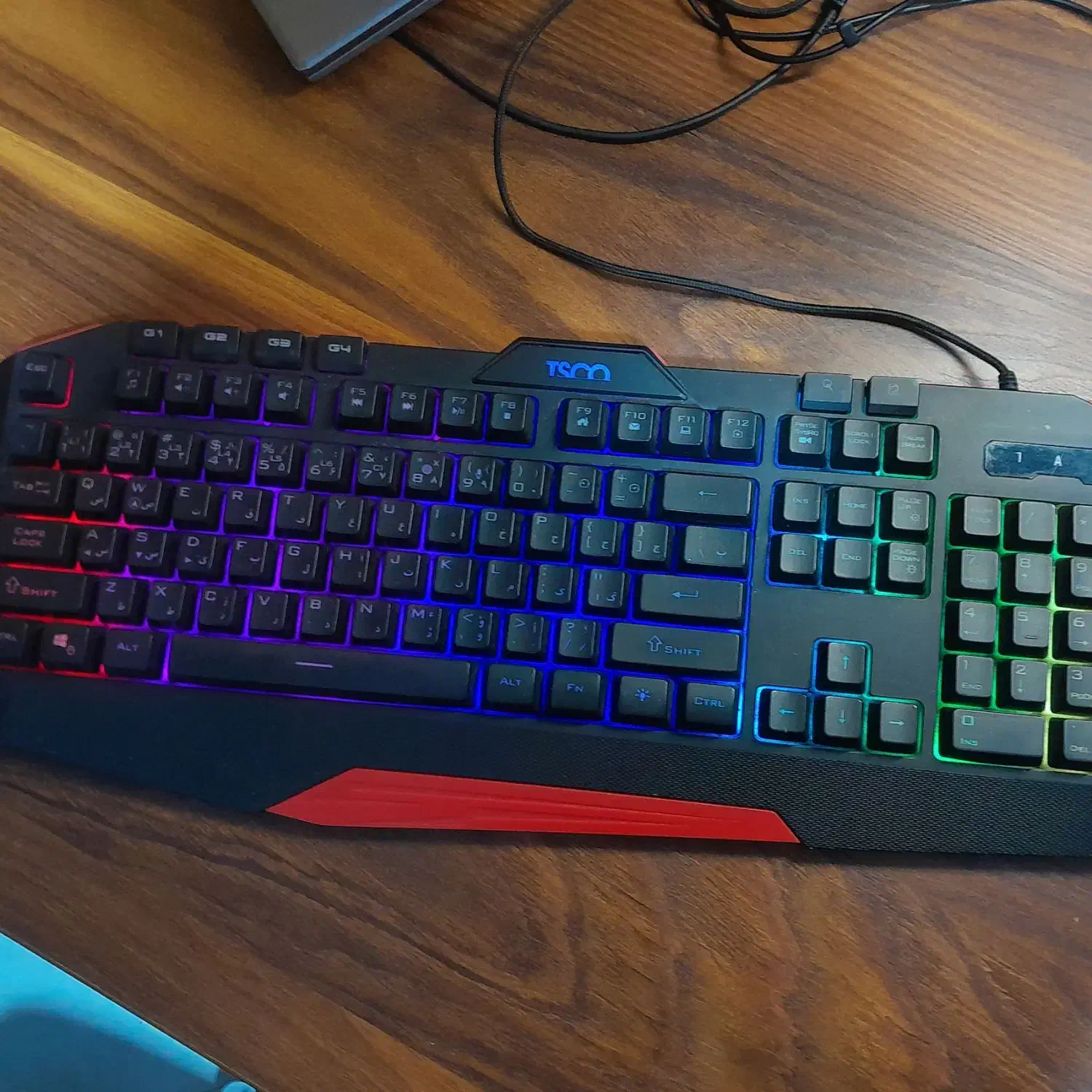 کیبورد تسکو ۸۱۲۳ گیمینگ|قطعات و لوازم جانبی رایانه|تهران, استخر|دیوار