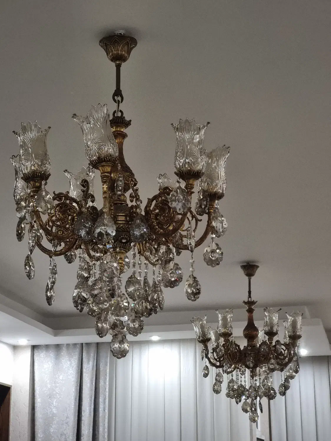 لوستر|لوستر و چراغ آویز|آستارا, |دیوار