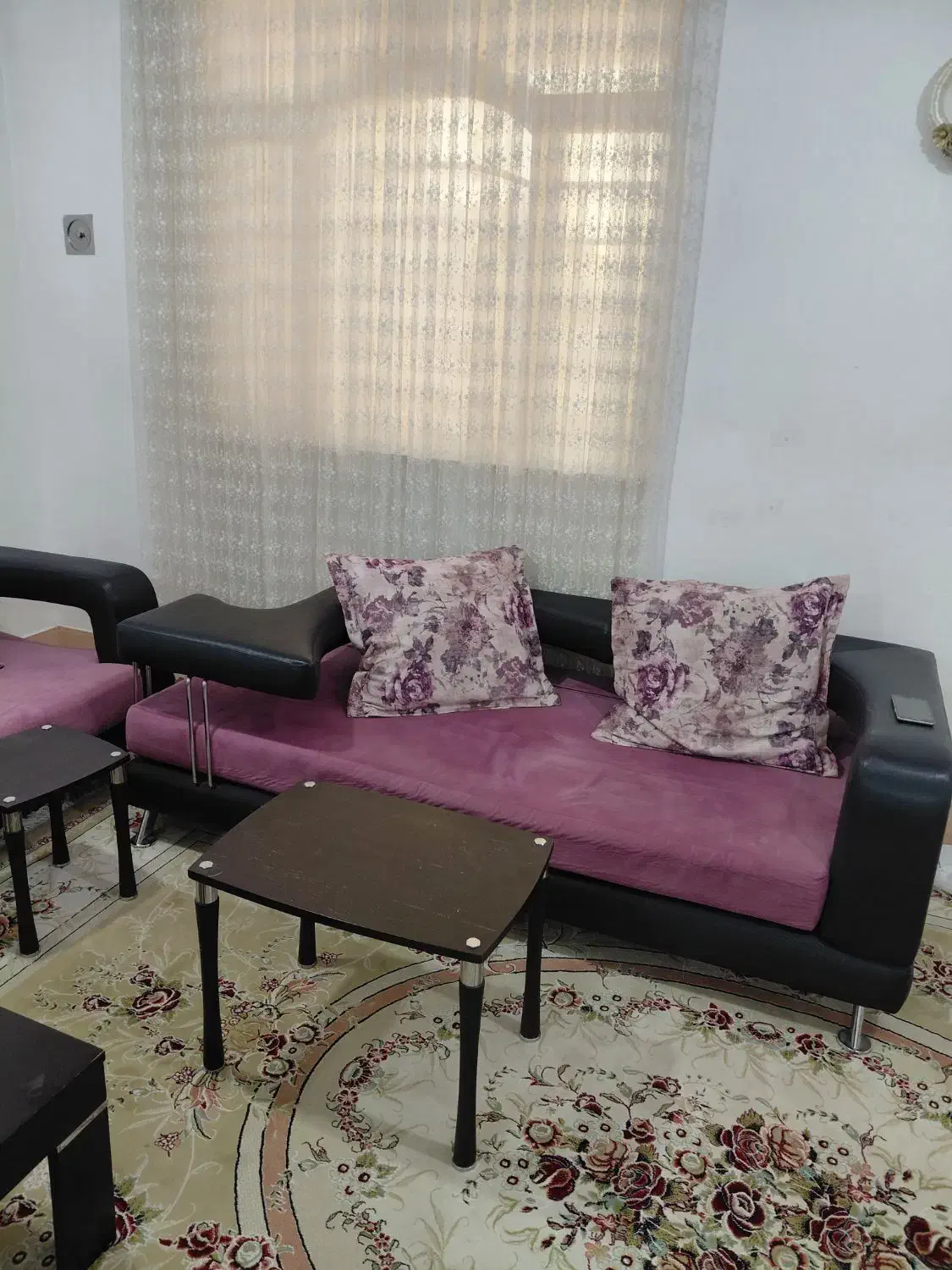 مبل ترک ۷نفره تمیز|مبلمان خانگی و میز عسلی|مینودشت, |دیوار