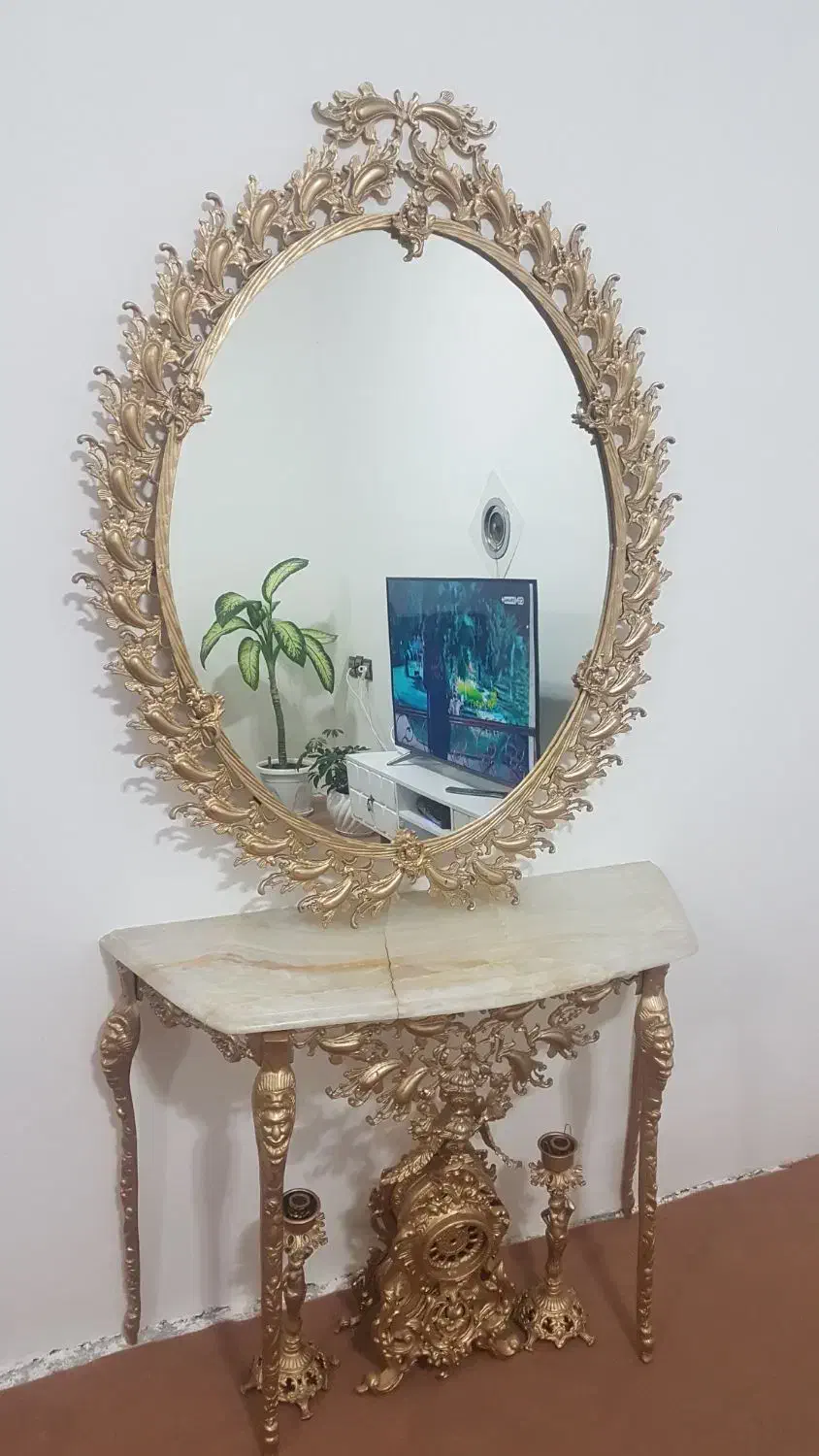 آینه وکنسول|آینه|مهاباد (آذربایجان غربی), |دیوار