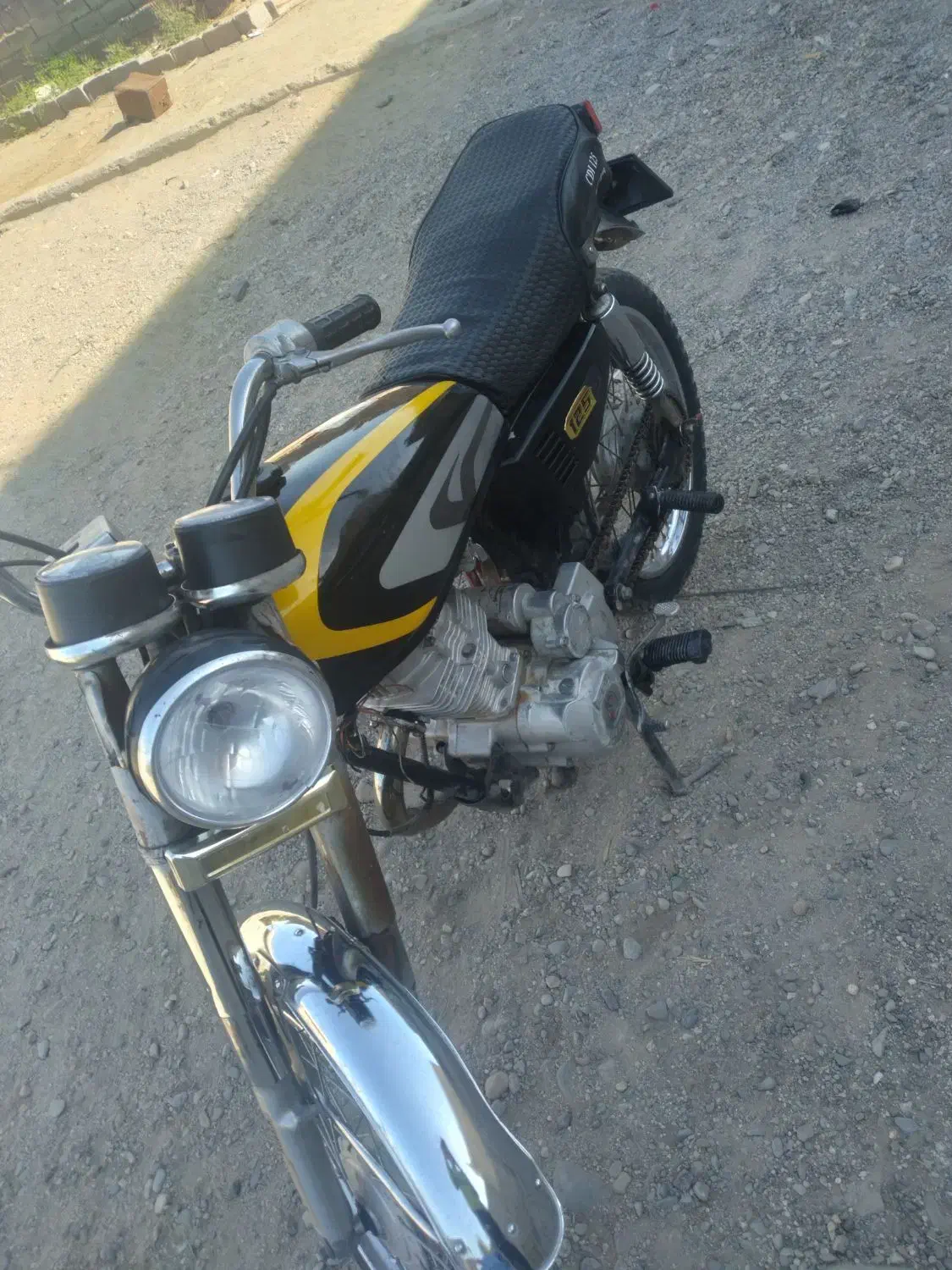 موتور ۱۲۵ استارتی|موتورسیکلت|جیرفت, |دیوار