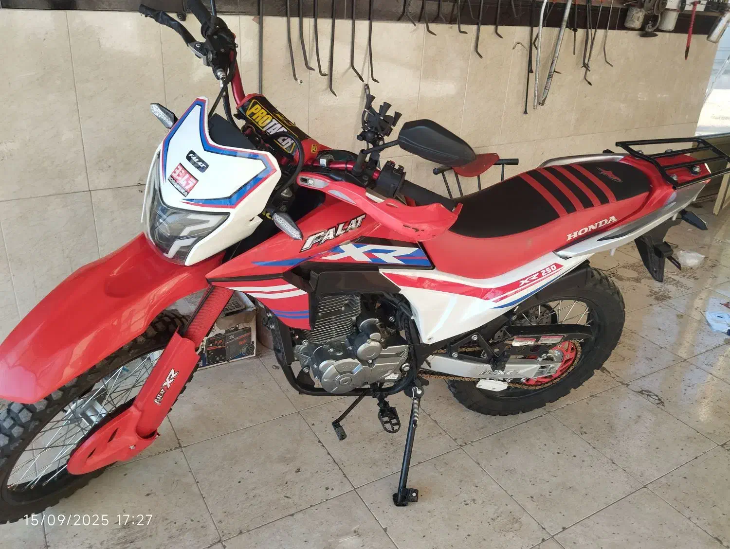 تریل ایکس آر 250 فروش فوری|موتورسیکلت|تالش, هشتپر|دیوار