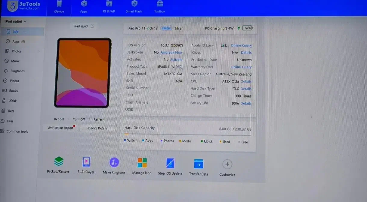 آیپد پرو iPad pro 2018|تبلت|تهران, سیروس|دیوار