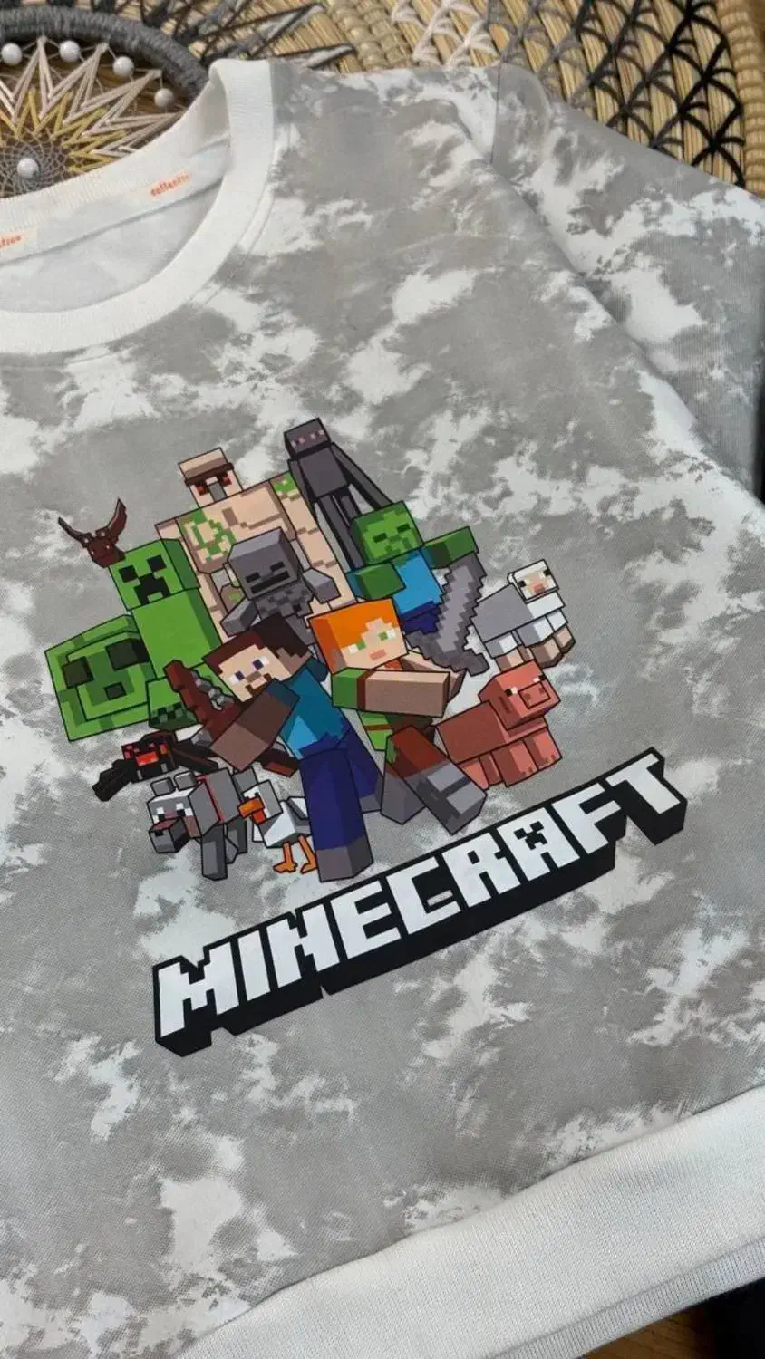 بلوز شلوار Minecraft/مـزون/کاروکیتلـی|کفش و لباس بچه|قم, دورشهر|دیوار
