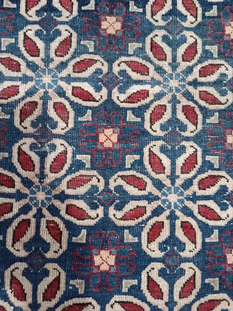 پشتی دستباف اصیل ورامین ذرتی رنگ|فرش|قرچک, باقرآباد|دیوار