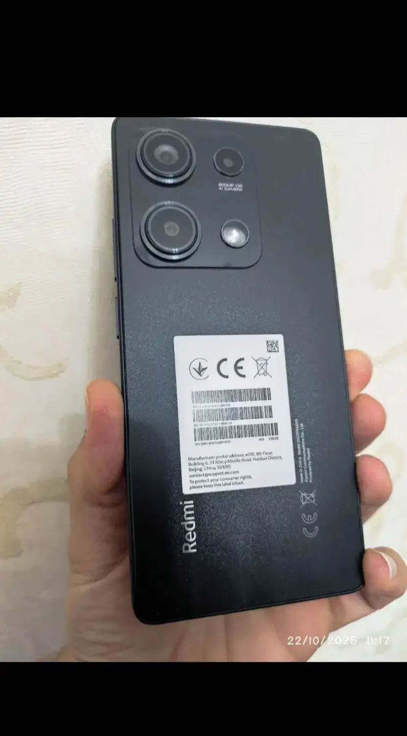 شیایومی note 14s کارکرد ۲۰ روز قابل معاوضه|موبایل|تبریز, |دیوار