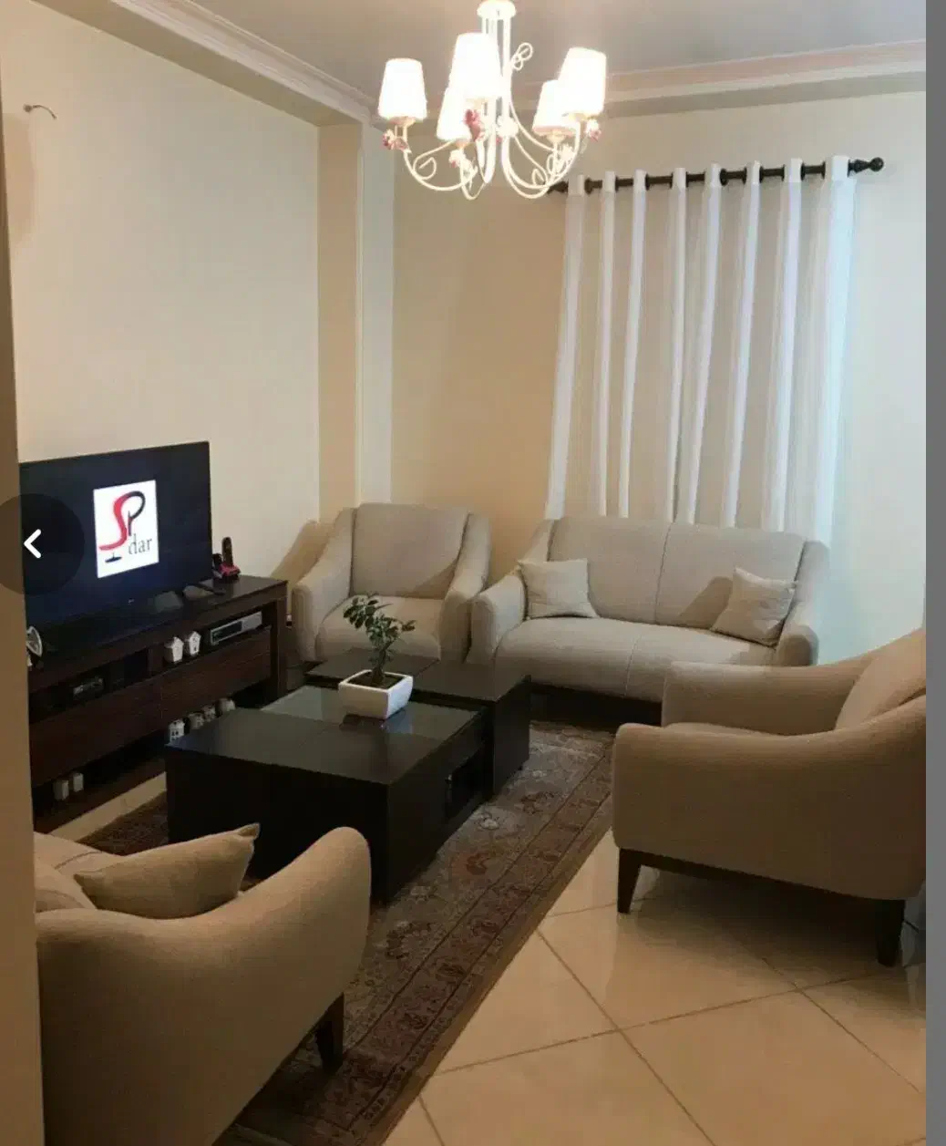 مبل ۷ نفره تمیز و در حد نو|مبلمان خانگی و میز عسلی|ری, شهادت|دیوار