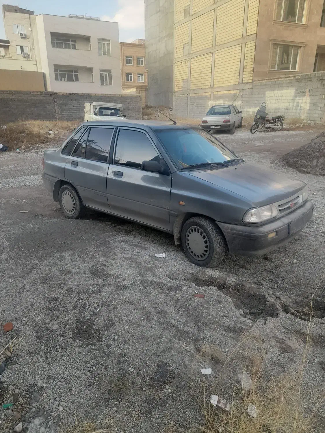 پراید ازشاسی سالم بدون جوش وترک جلو عقب پلمپ|خودرو سواری و وانت|مراغه, |دیوار