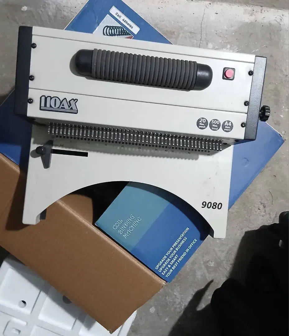 دستگاه فنرزن صحاف AX9080|لوازم التحریر|رشت, استقامت ۱|دیوار